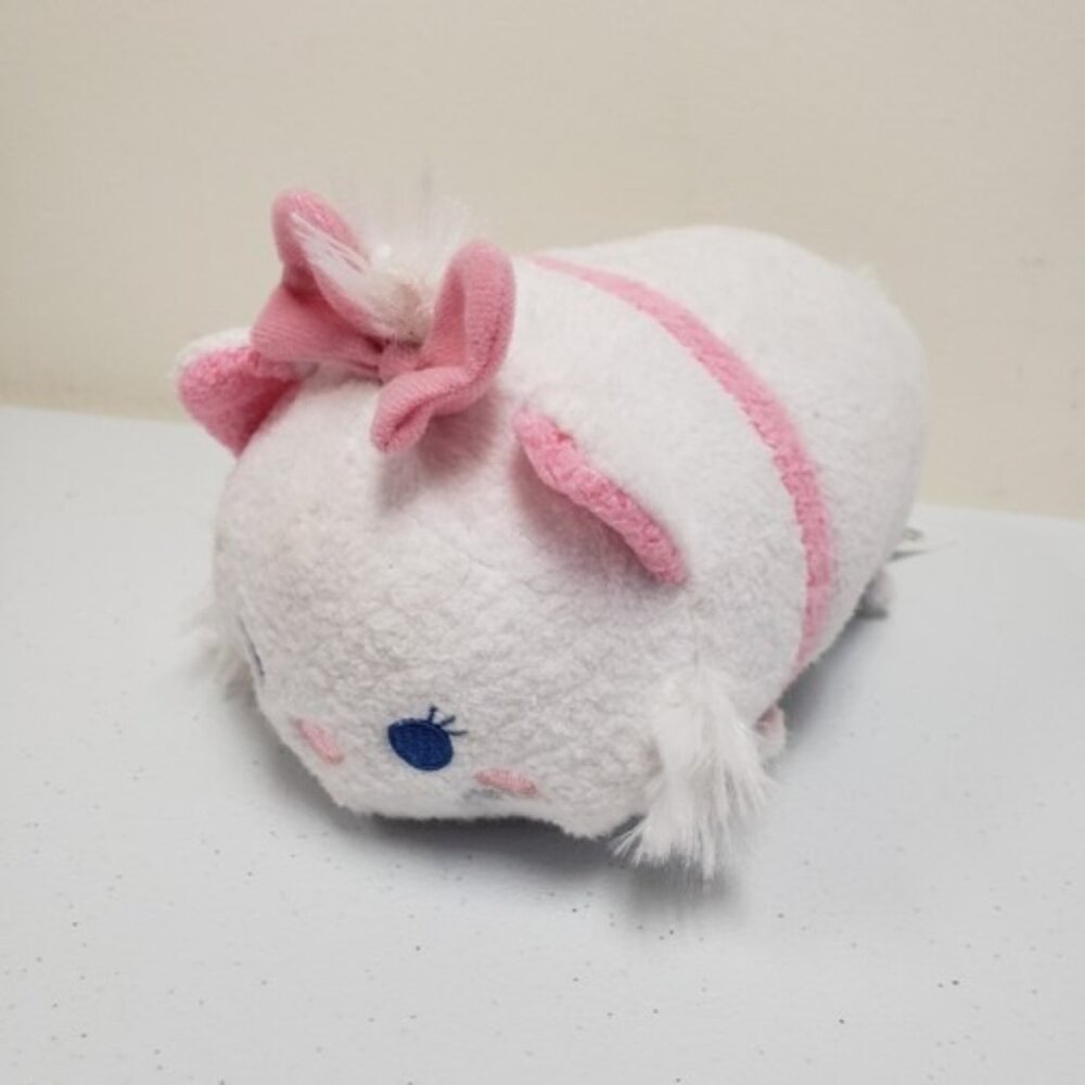 Disney Store 8" Tsum Tsum Aristocats Marie Kitty Cat Stuffed Animal Plush